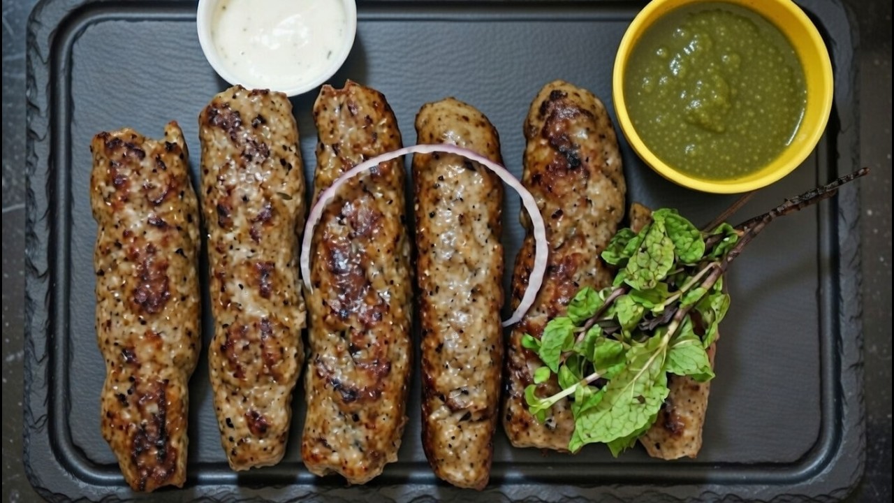 Ramzan Special Seekh Kabab – Melt in Mouth! 🌙 | Restaurant Style Chicken Seekh Kabab at Home!