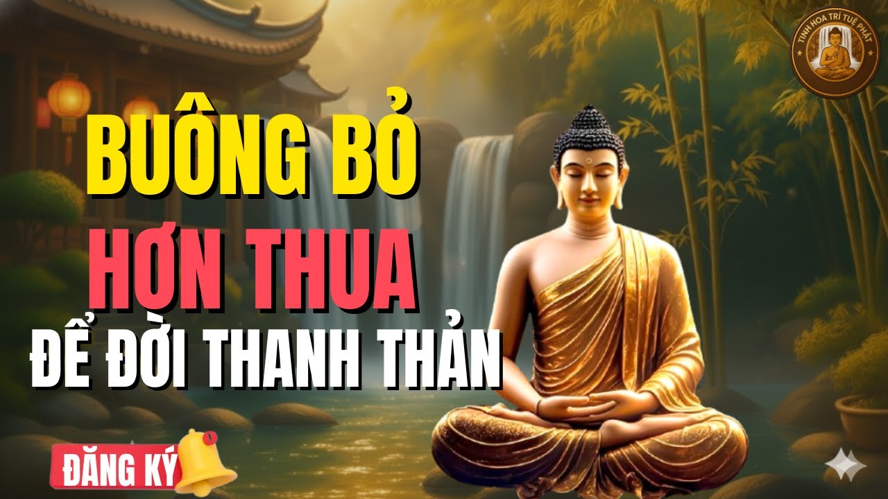 Trí Tuệ Phật Dạy: Buông Bỏ Hơn Thua Để Đời Thanh Thản Vĩnh Viễn