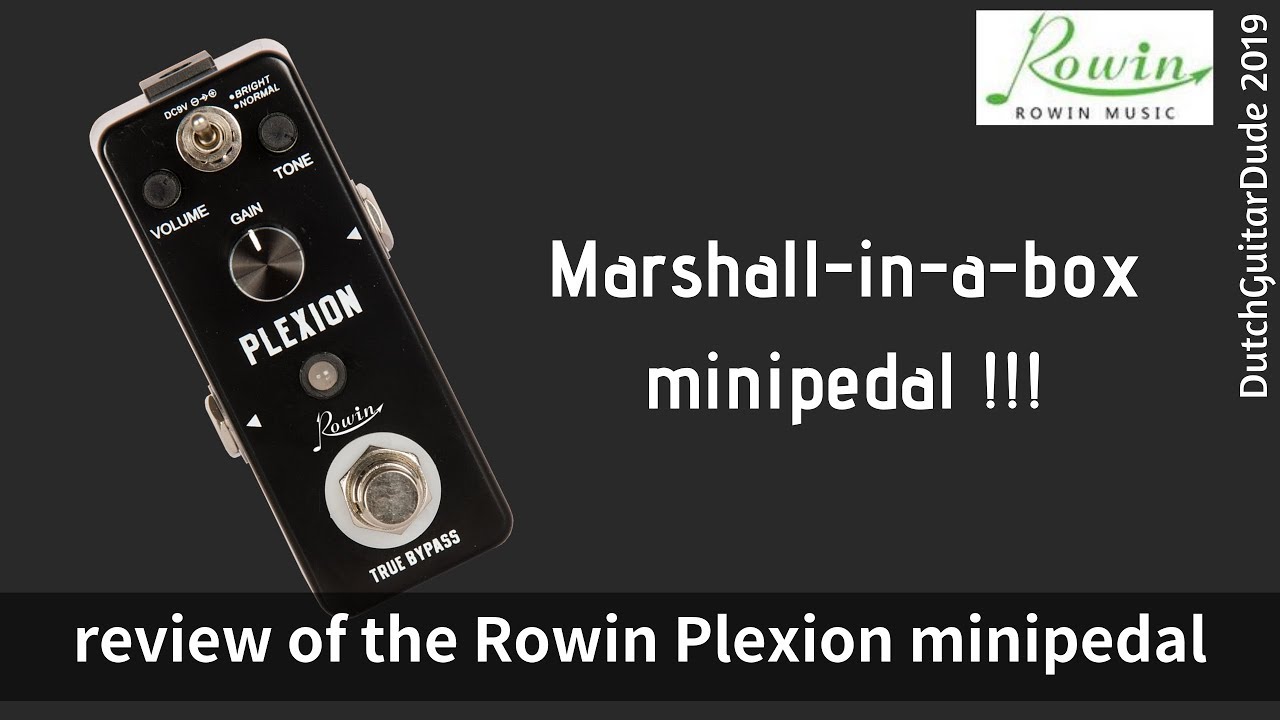 Review of the Rowin Plexion