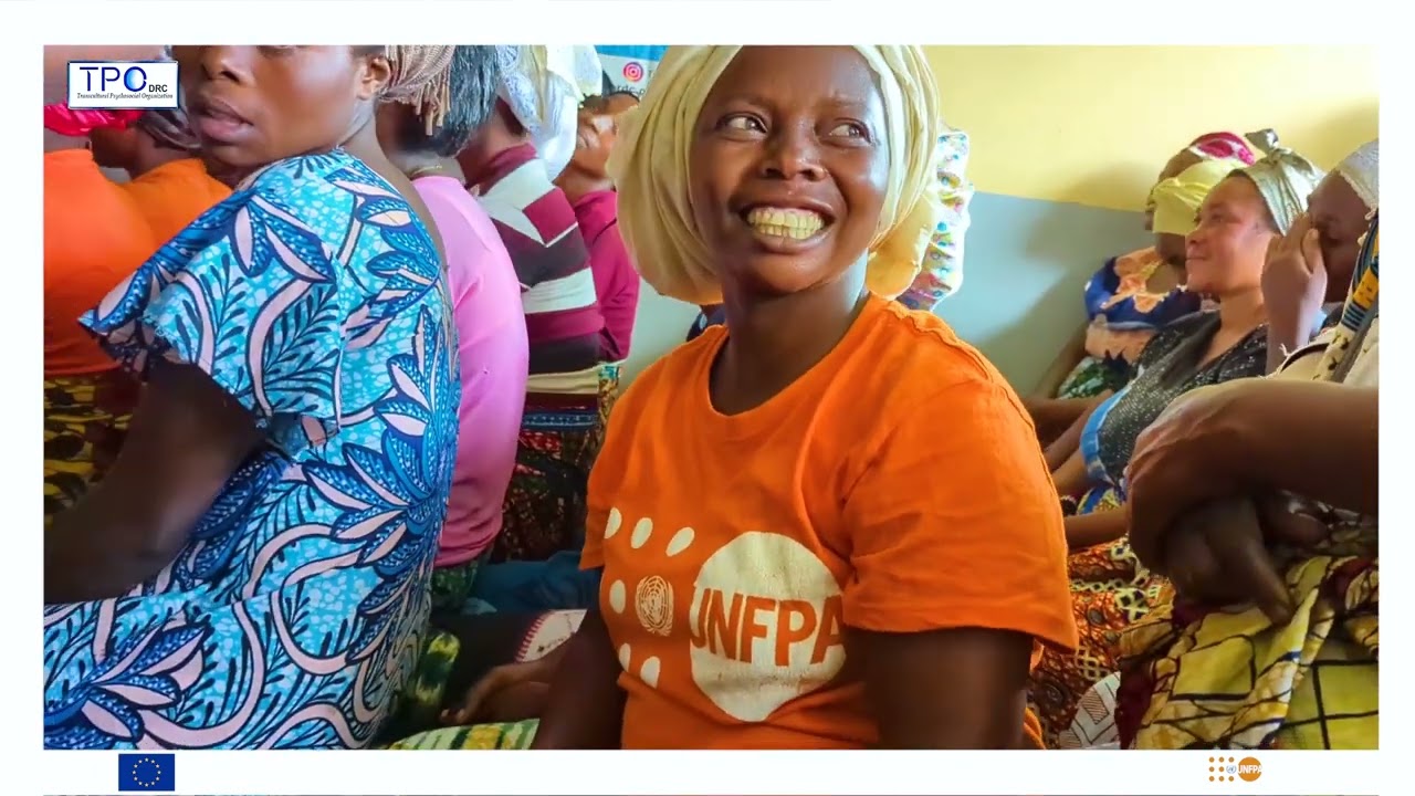 Visite de la Représentante Adjointe de l’UNFPA Madame NOEMI DALMONTE avec TPO DRC à Minova