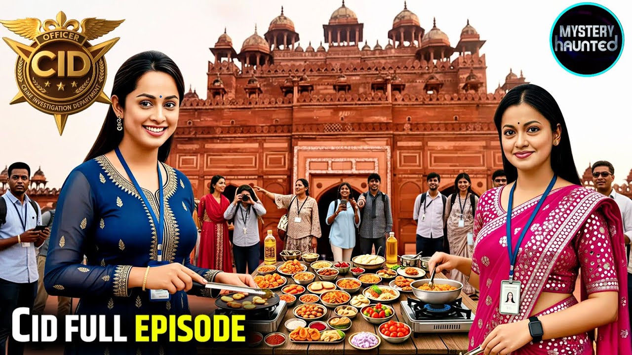गुन्हेगार को पकड़ने के लिए लखनऊ के किले के सामने  खाना बनाने पहुंची पूर्वी और श्रेया | CID New Ep