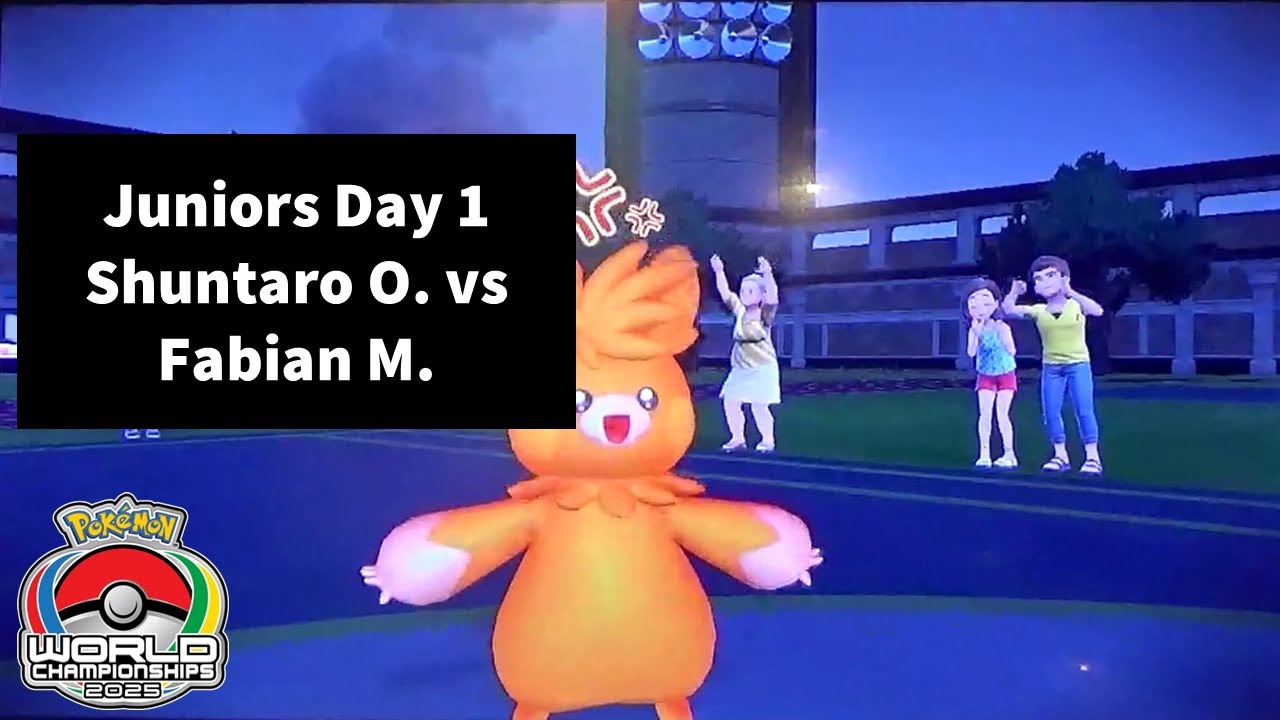 VGC '25 Worlds, Juniors D1 R6 - Shuntaro Okada vs. Fabian Musikant