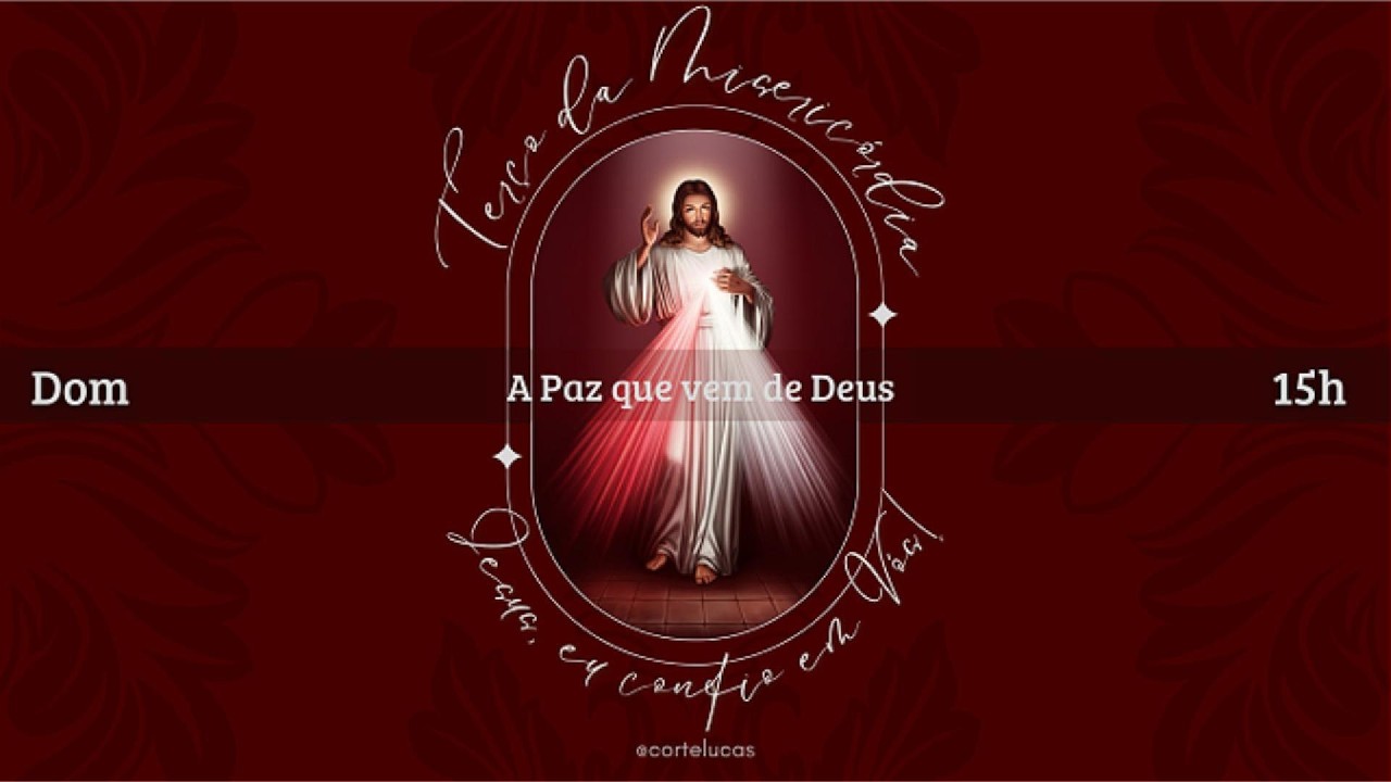 Terço da Misericórdia | A Paz que vem de Deus | 15/02/2026