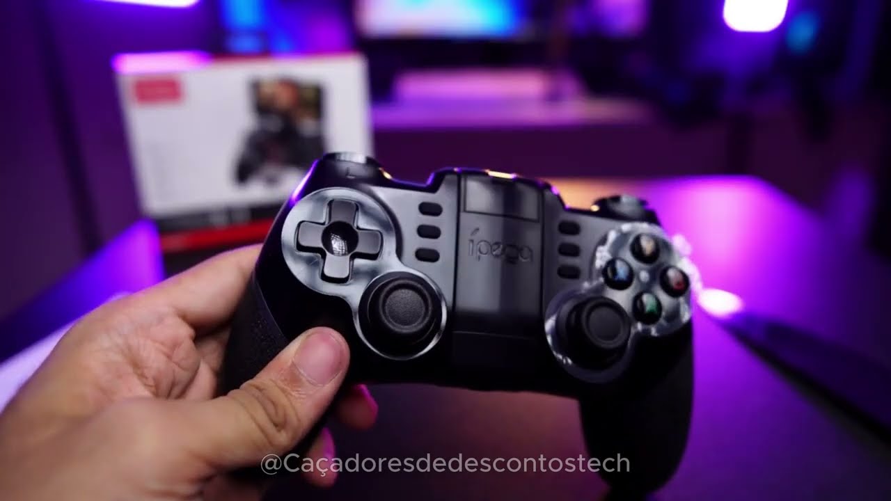 🎮 Controle Gamer Ipega PG-9076 por 80 Reais! Funciona Mesmo? 🔥