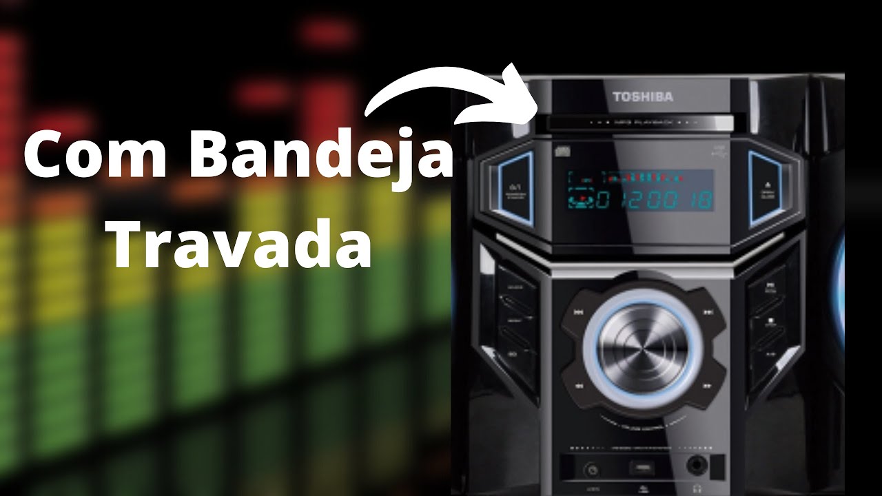 ✔️Mini System com bandeja travada
