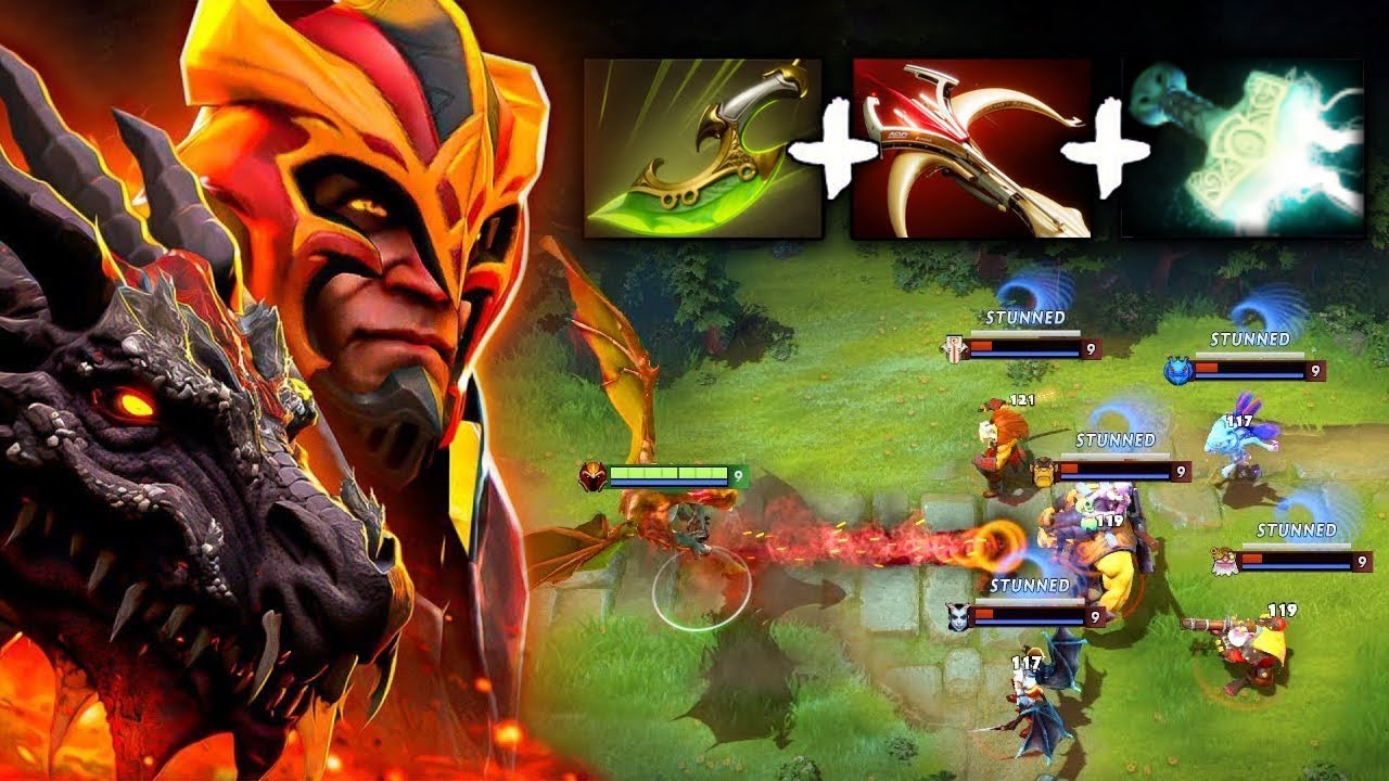 Hard Carry Dragon Knight 🔥🔥🔥Insane Damage 32 Kills | Dota 2 Gameplay