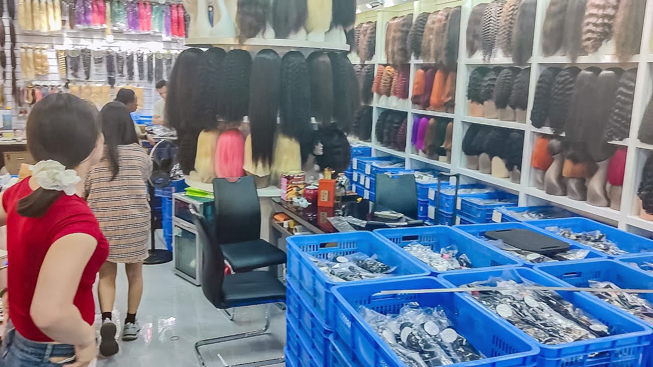 Discover The Ultimate Wholesale Market For Human Hair And Wigs In China! Part 1