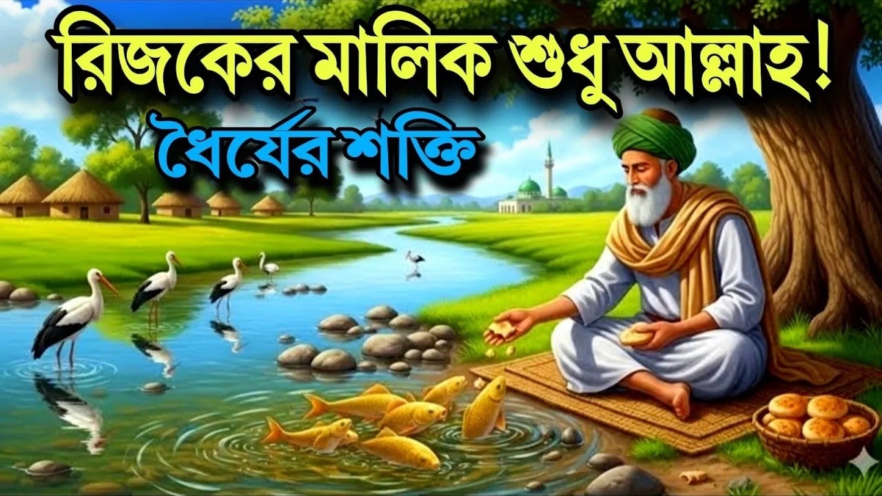আল্লাহই রিজিকের একমাত্র মালিক || ধৈর্যের শক্তি || Imani Kotha