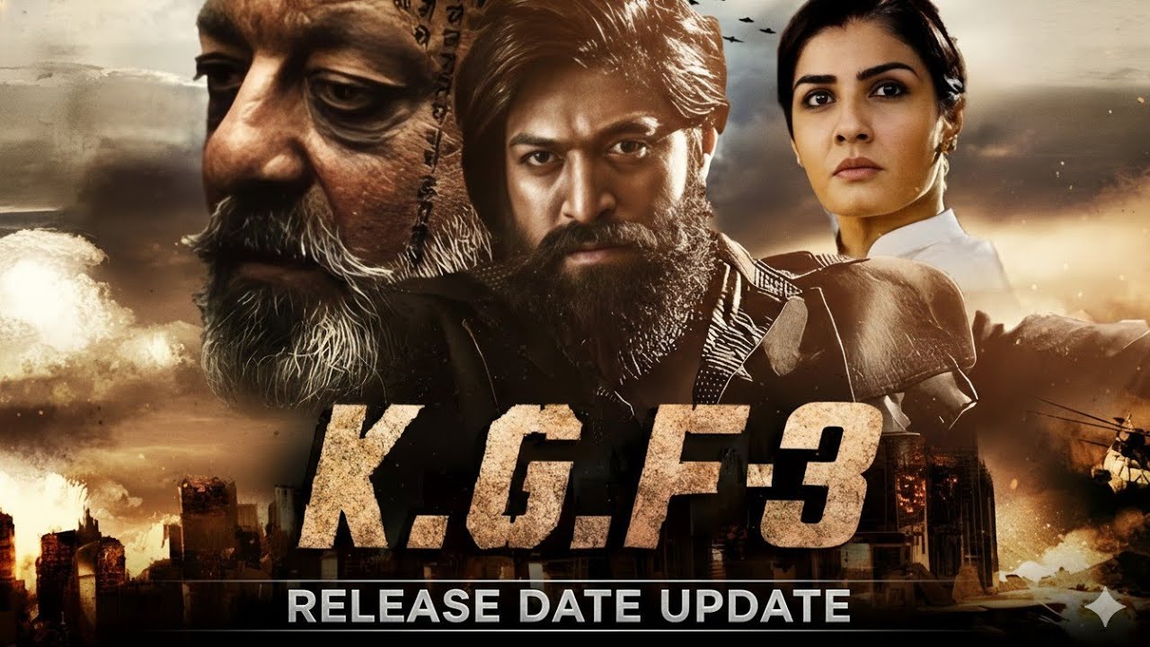  K.G.F Chapter 3 Official Release Date Update 🔥 Rocky Bhai Comeback Confirm?