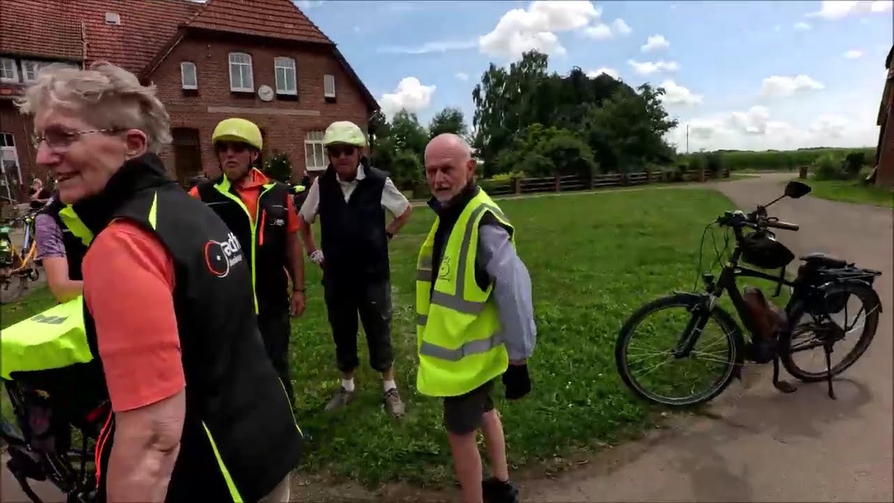 Halbtagestour der Donnerstagsgruppe des ADFC im Juli