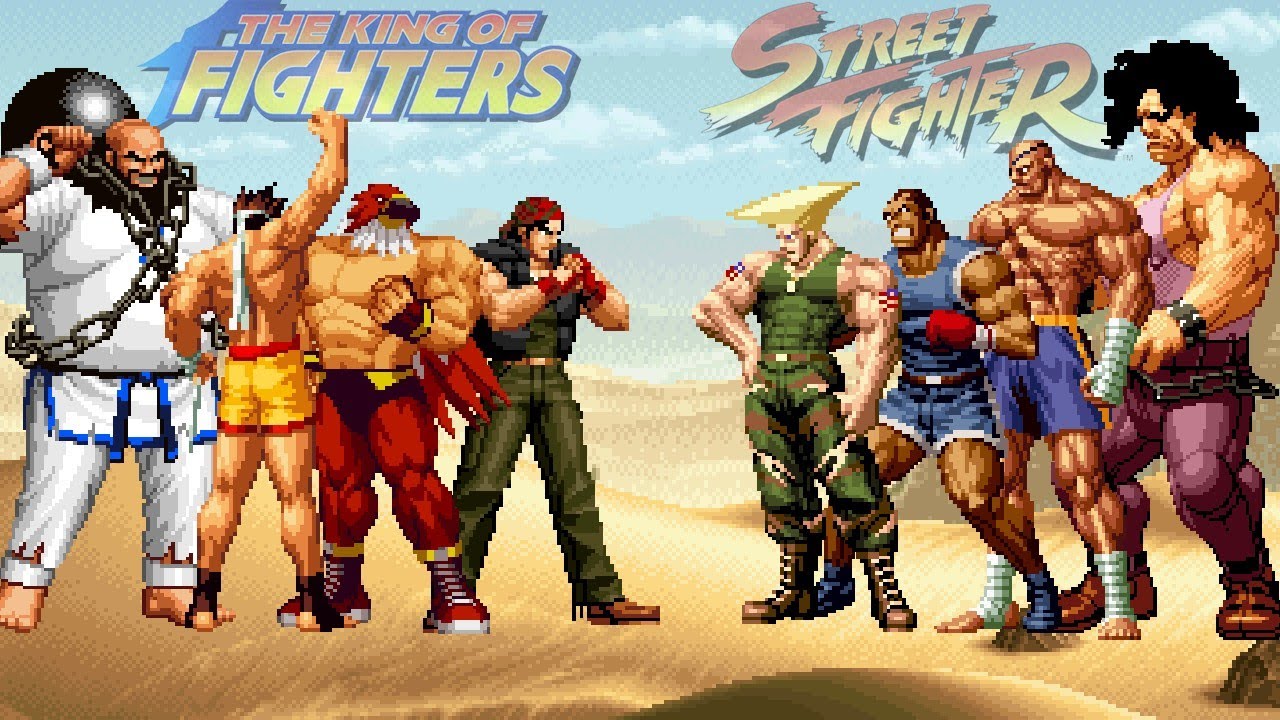 Joe Higashi Team vs Sagat Team [SNK vs CAPCOM]