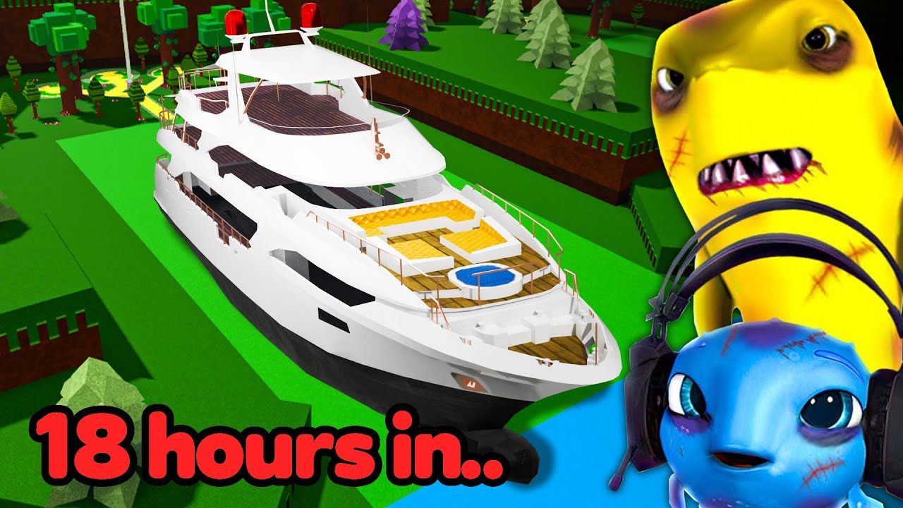 We Played BUILD A BOAT for 24 HOURS!