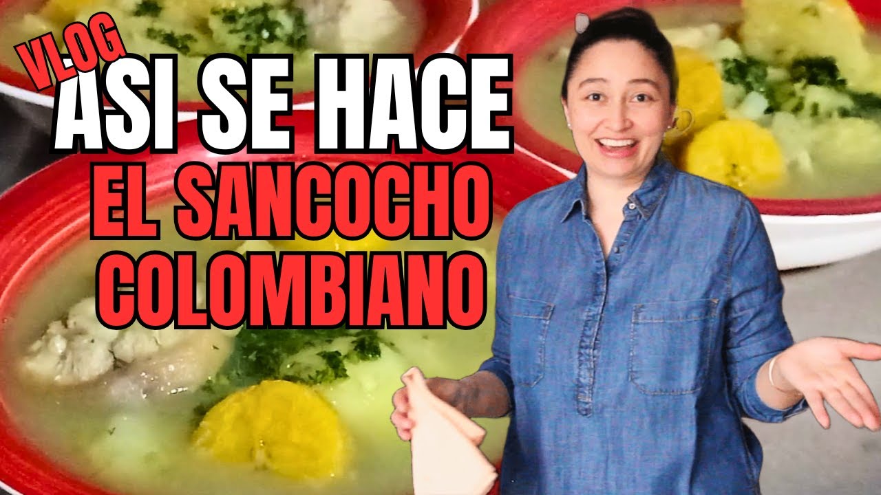 Cómo Hacer SANCOCHO COLOMBIANO Tradicional | Receta Fácil Paso a Paso 🇨🇴