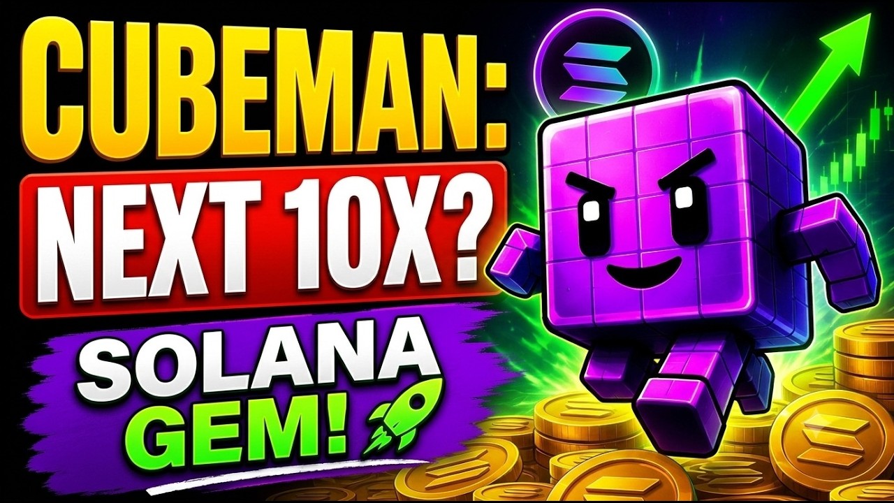 🚀 CUBEMAN 10X Next? | Solana's Next Hidden Gem? Price Prediction