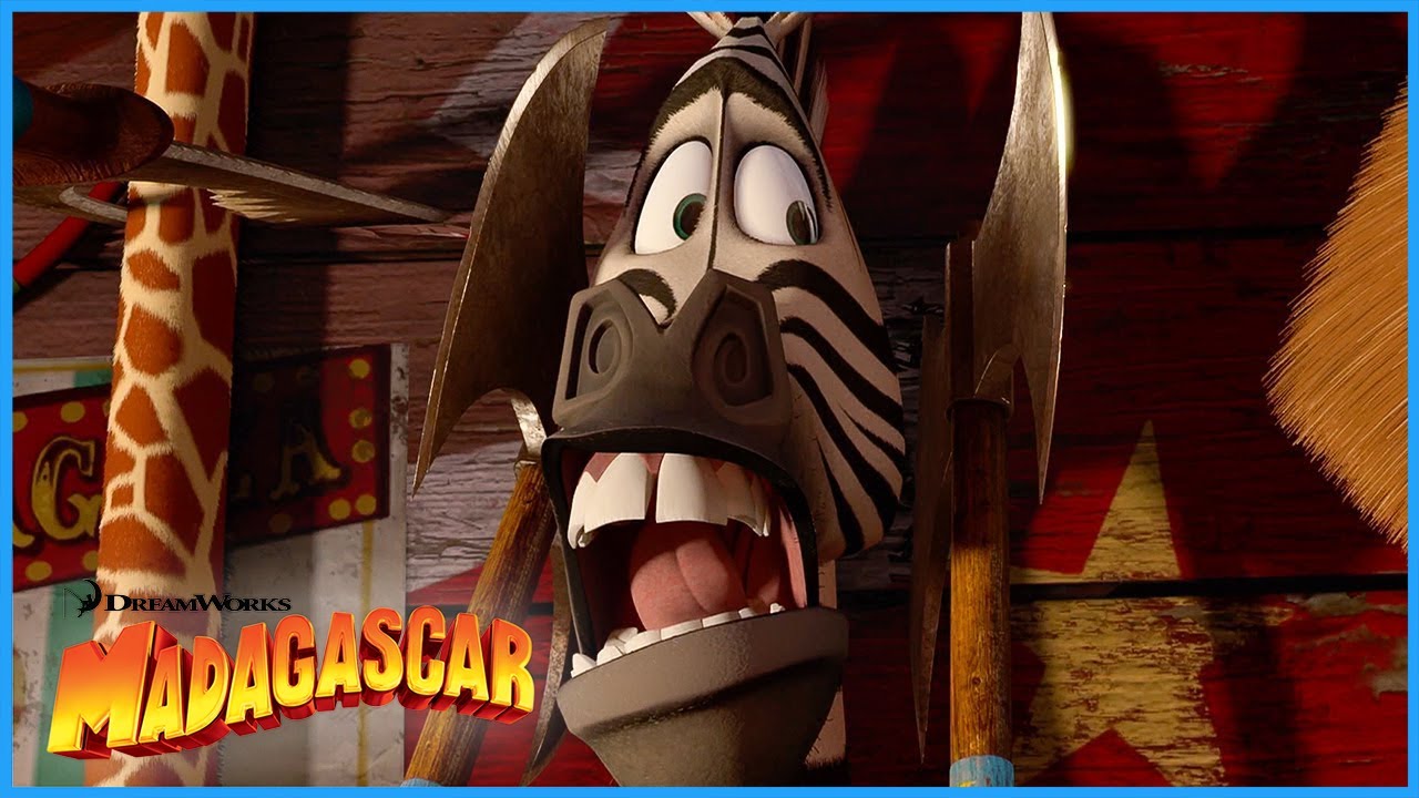 Why Marty Is the Funniest Zebra!🦓⭐️ | DreamWorks Madagascar