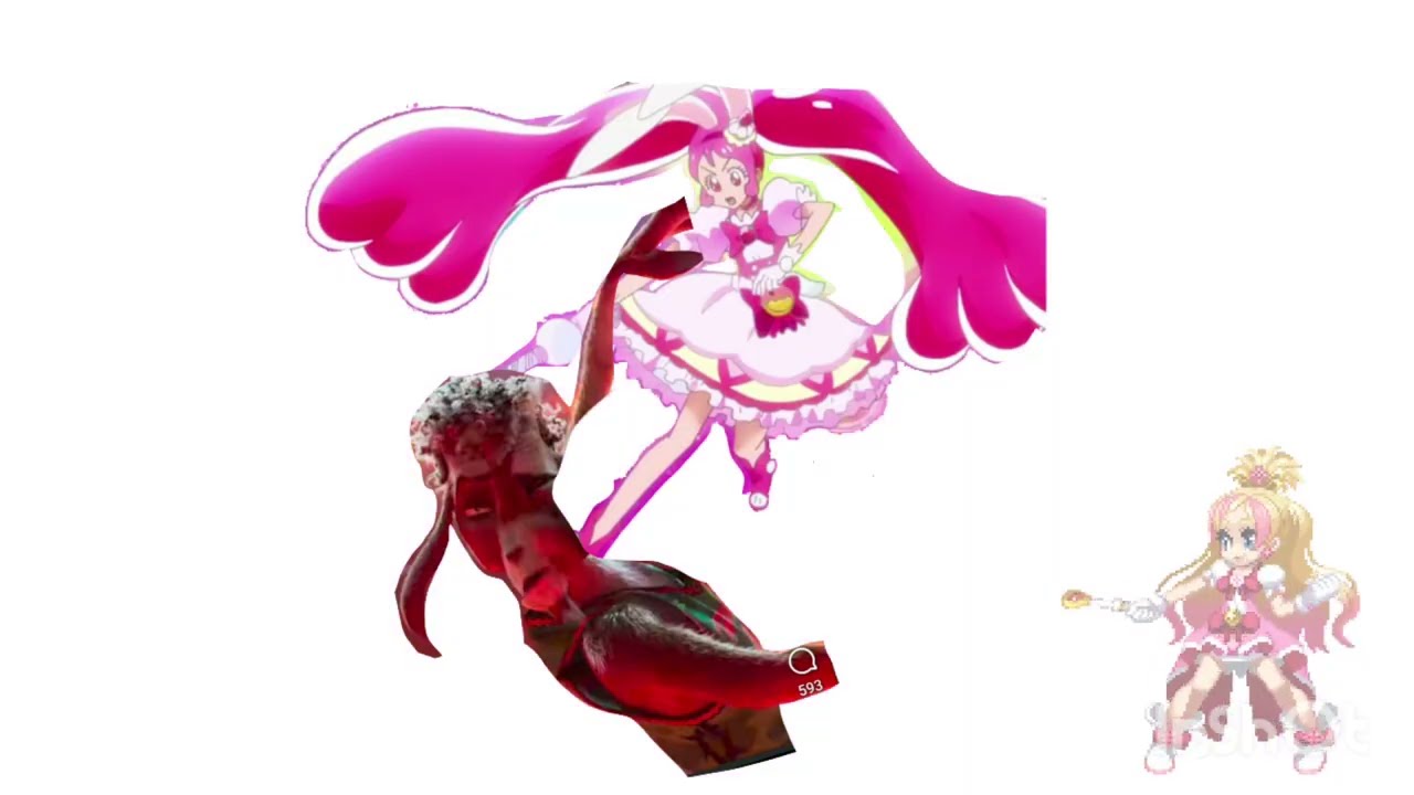Goat and hirogaru Sky precure vs Kira Kira precure a la mode and teto Battle fanmade part 3 final