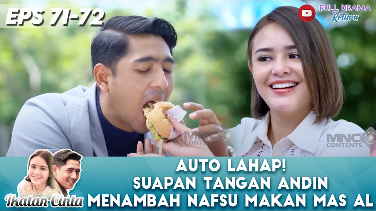 AUTO LAHAP! SUAPAN TANGAN ANDIN MENAMBAH NAFSU MAKAN MAS AL - IKATAN CINTA