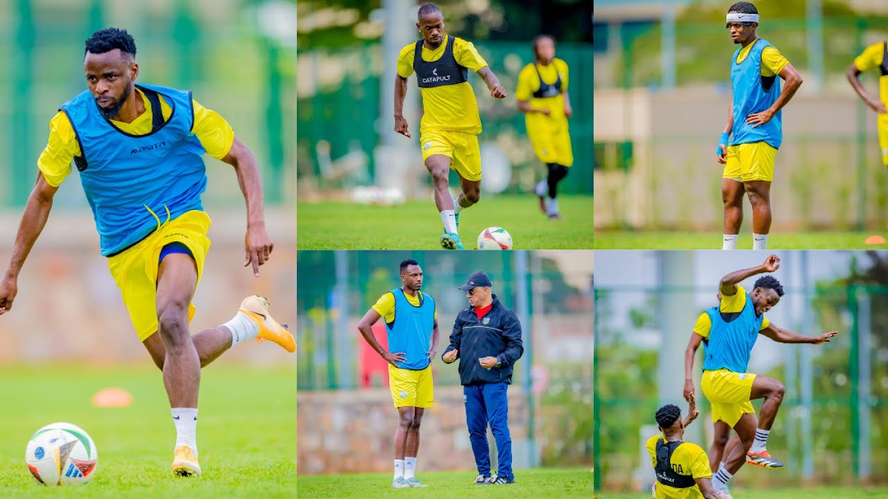 Amavubi asoje imyitozo yarimo Kevin, Gilbert, Jojea, Anicet aho akomeje kwitegura Benin na S. Africa