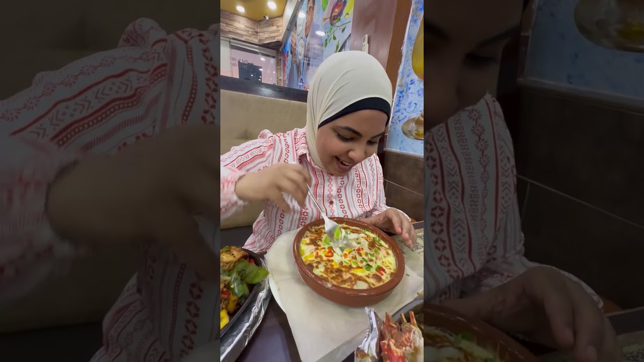 لما جوزك يعزمك على بسبوسة سي فود 😂
