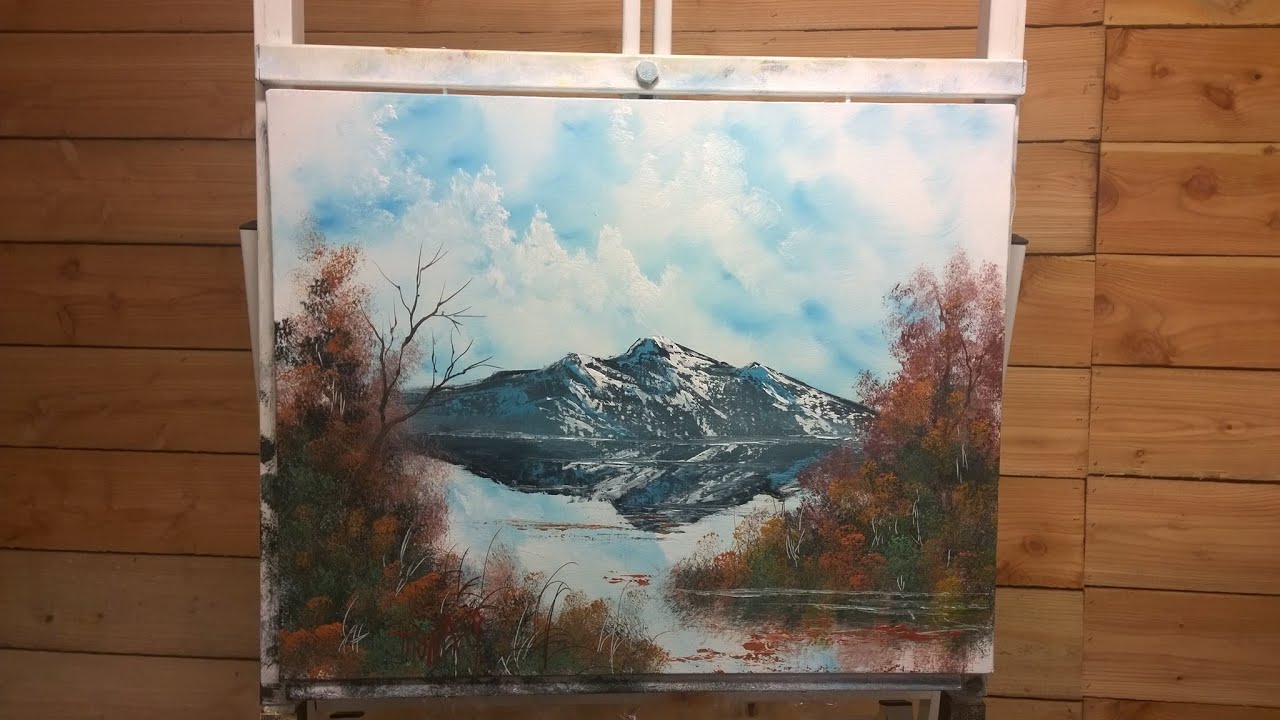 Painting With Magic (Fall Mountain) wet on wet oil painting season 3 ep 7