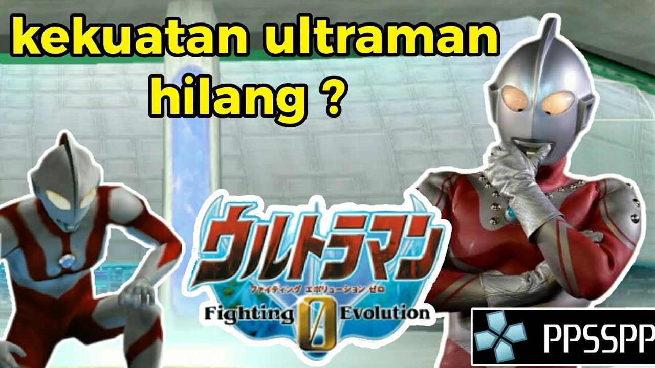 latihan bersama ultraman zoffy !! game ultraman fighting evolution 0