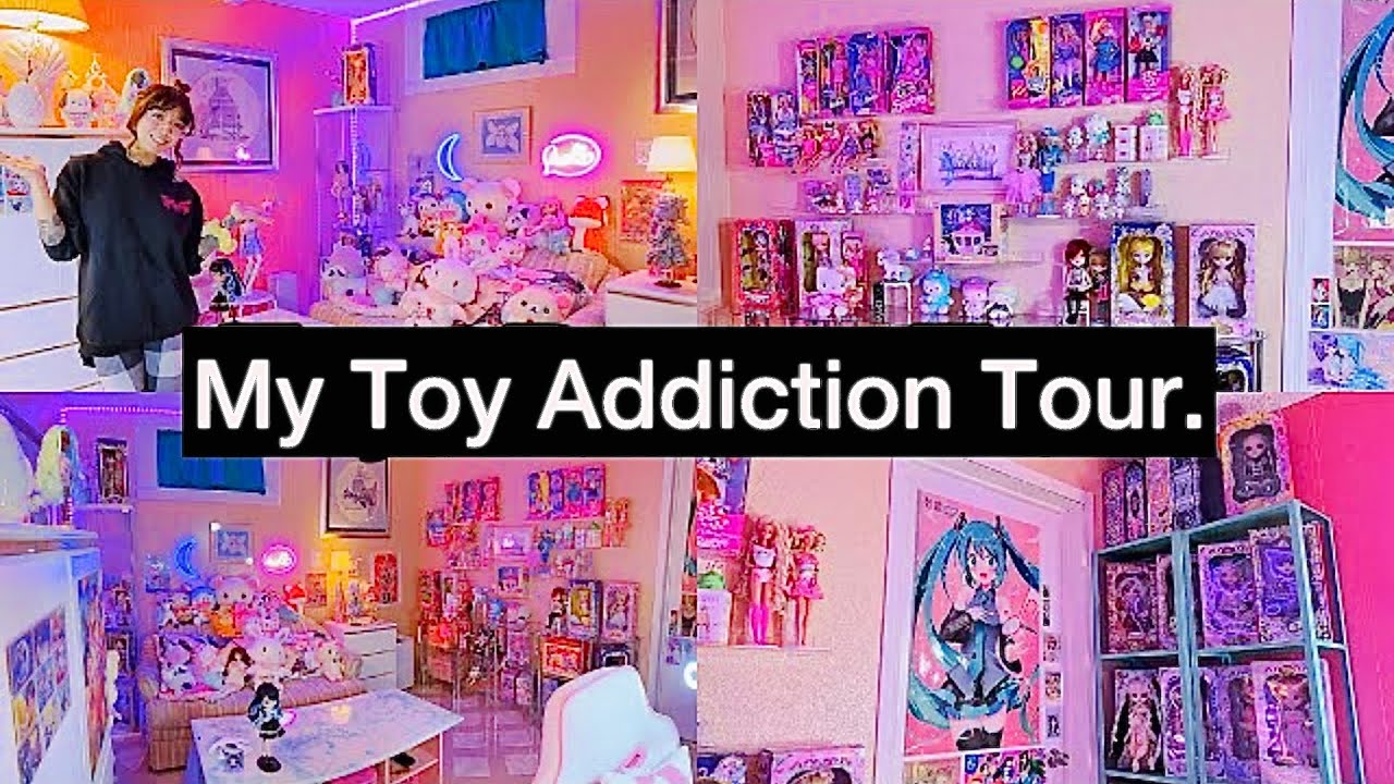 My Addiction: DOLLS & TOYS! HUGE Collection (200+) Pullip, BJD, Barbie, Anime, Plushies, Blind Boxes