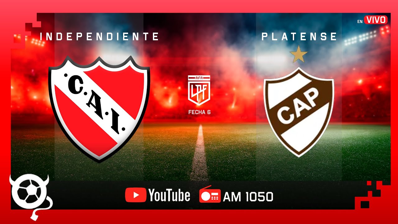 Independiente - Platense | 🔴 EN VIVO  - 🏆Torneo Clausura 2025.