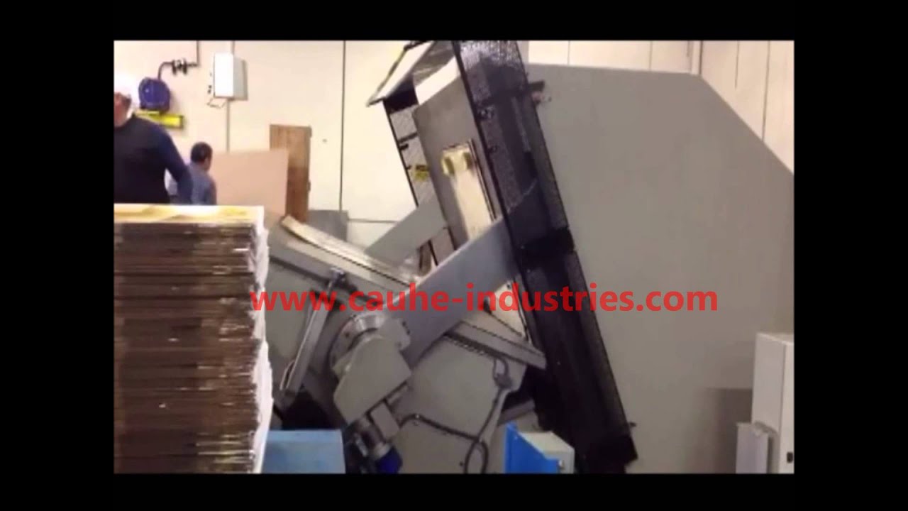 CAUHE Industries largest clamshell die cutter 79