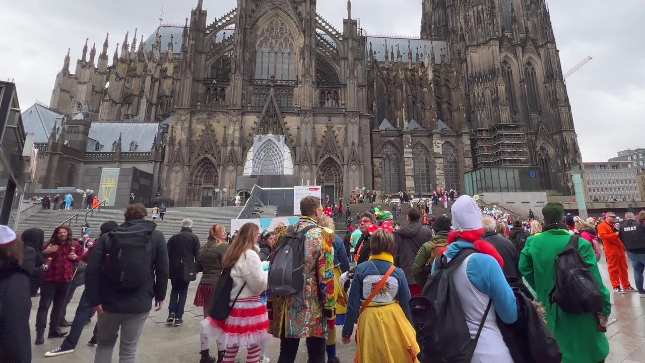 Straßenkarneval in Köln am 24.02.2022