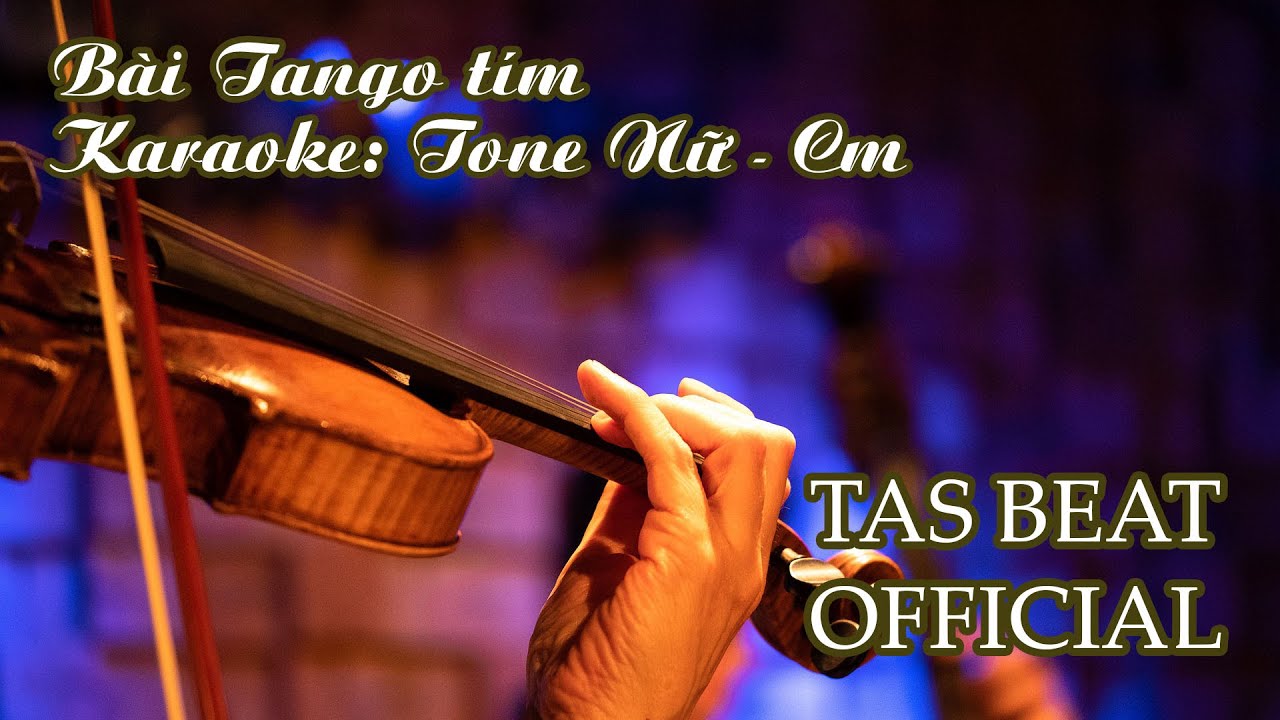 Karaoke Bài Tango tím - Tone Nữ