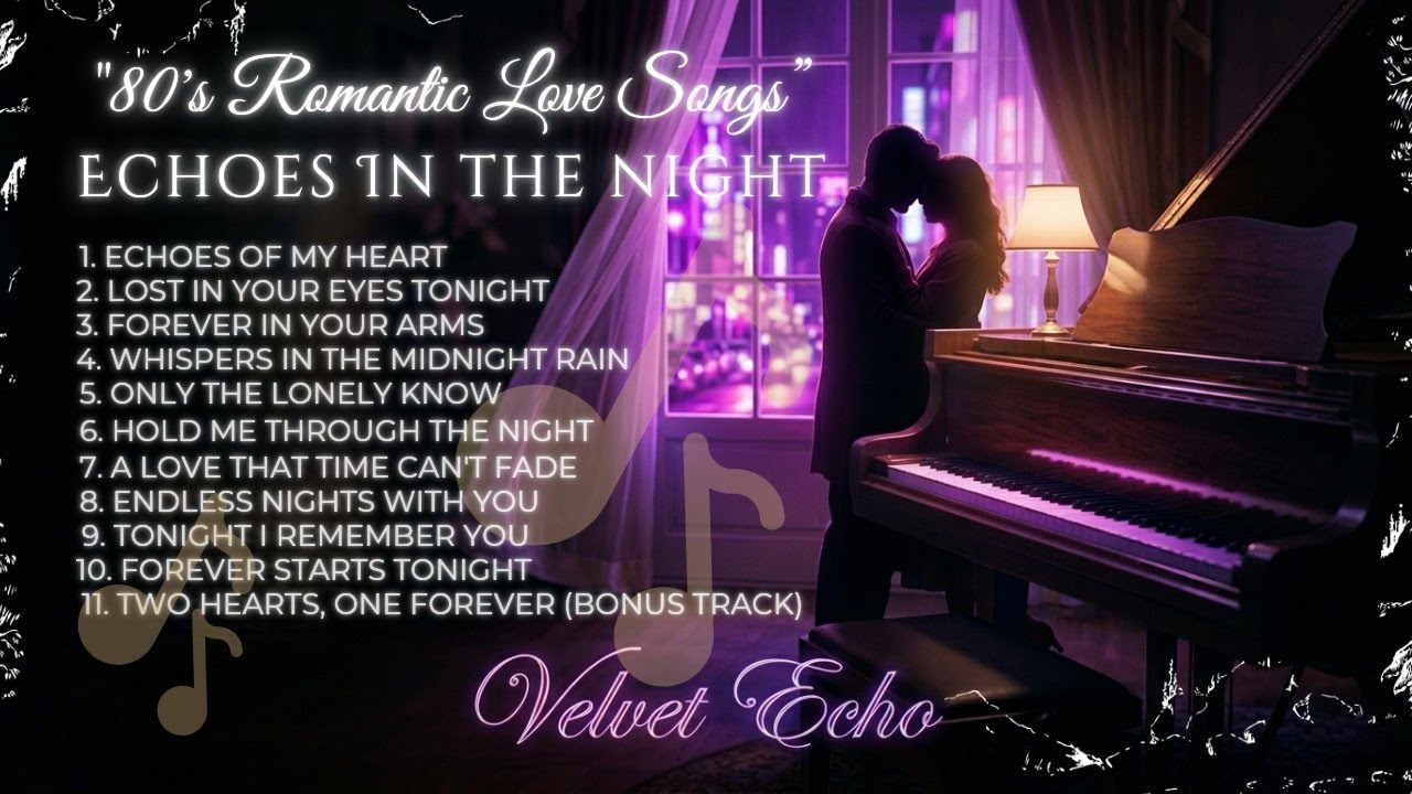Echoes in the Night 💔 80s Romantic Ballads for Late Night Feelings ❤ Nostalgic Love Song