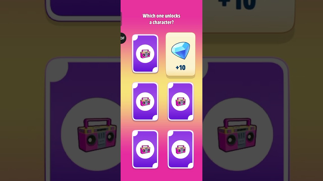 Talking Tom Gold Run Street Jam Lucky cards