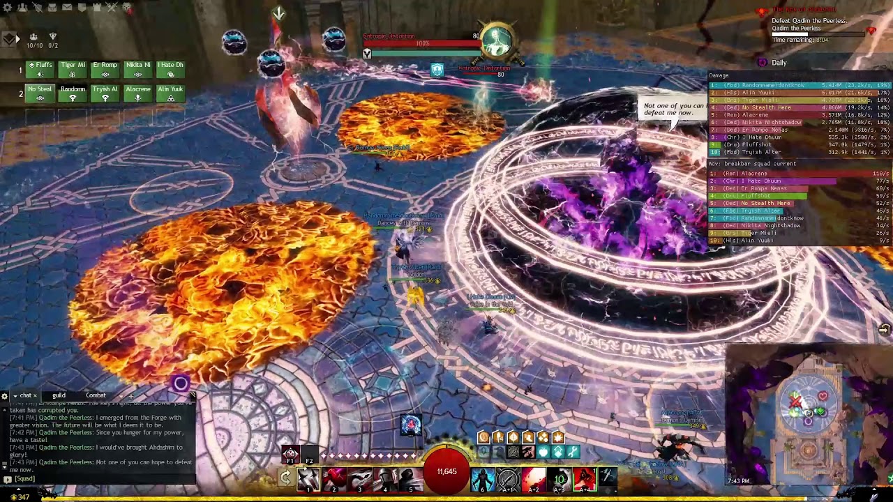 GW2 Qadim the Peerless Pylon Deadeye POV