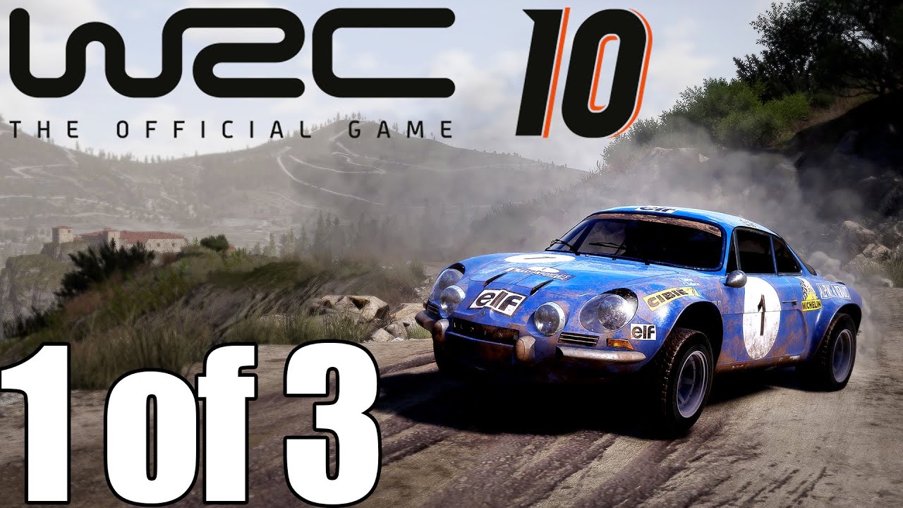 WRC 10 Longplay Career Mode Part 1 (WRC3 and WRC2 Rally Championships Video Game)