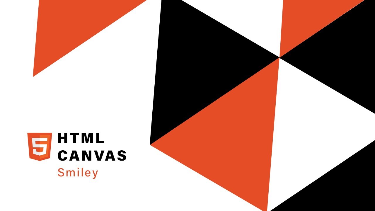 HTML Canvas - Smiley