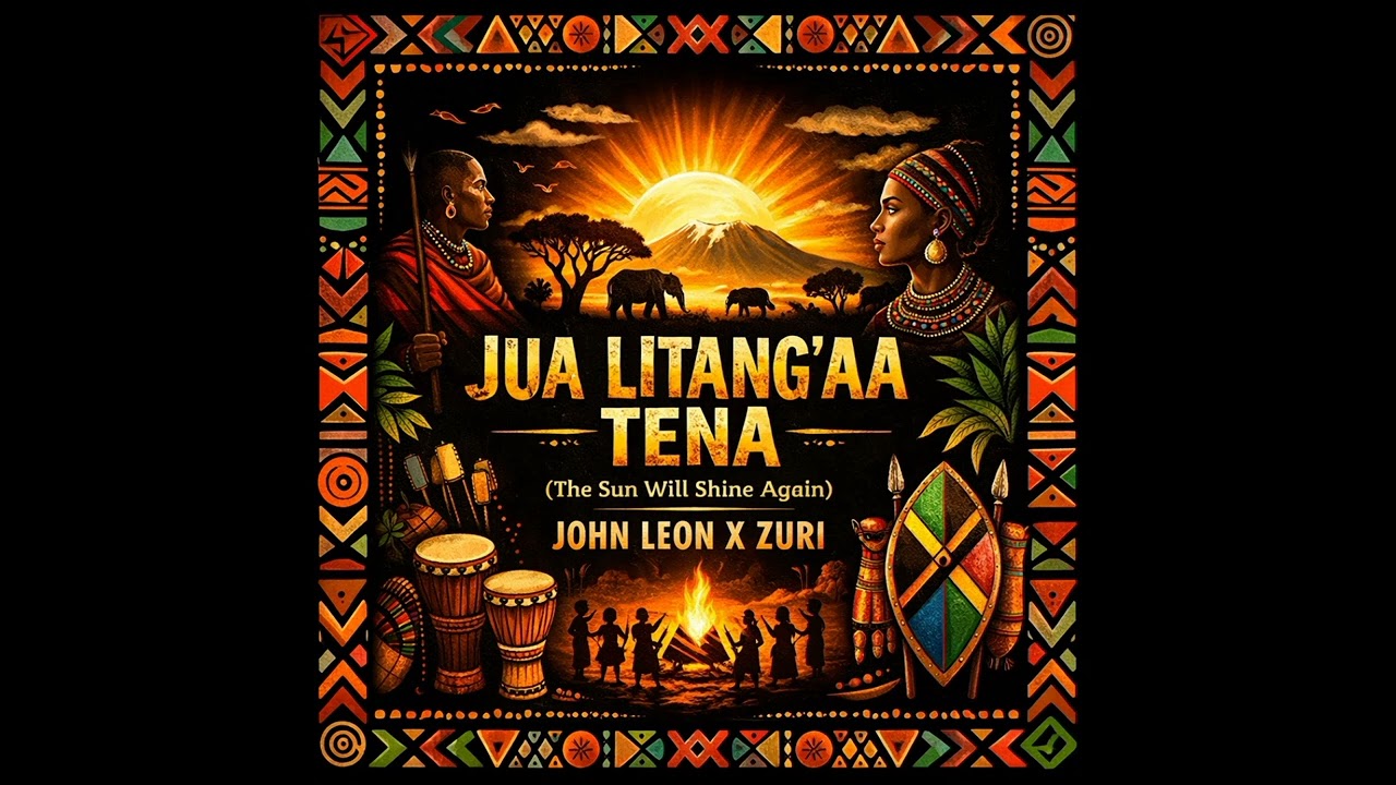 JUA LITANG'AA TENA(The sun will shine again) - JOHN LEON X ZURI. (Official Audio).