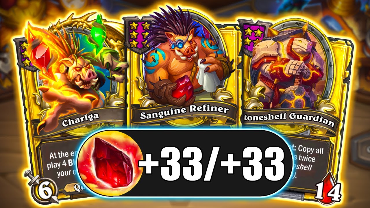This is the STRONGEST QUILBOAR RALLY BUILD POSSIBLE! | Hearthstone Battlegrounds