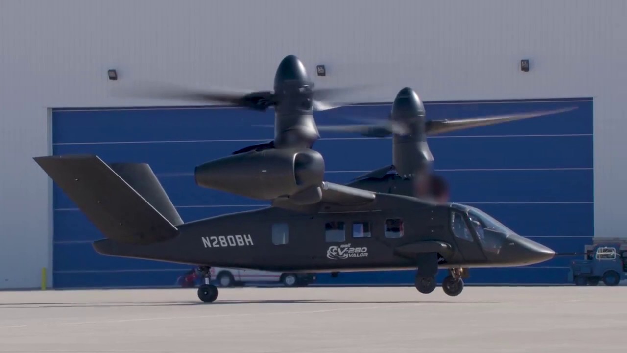 Bell V-280,  first U.S. Army pilot flight at the Bell Flight Test Facility in Amarillo, TX.