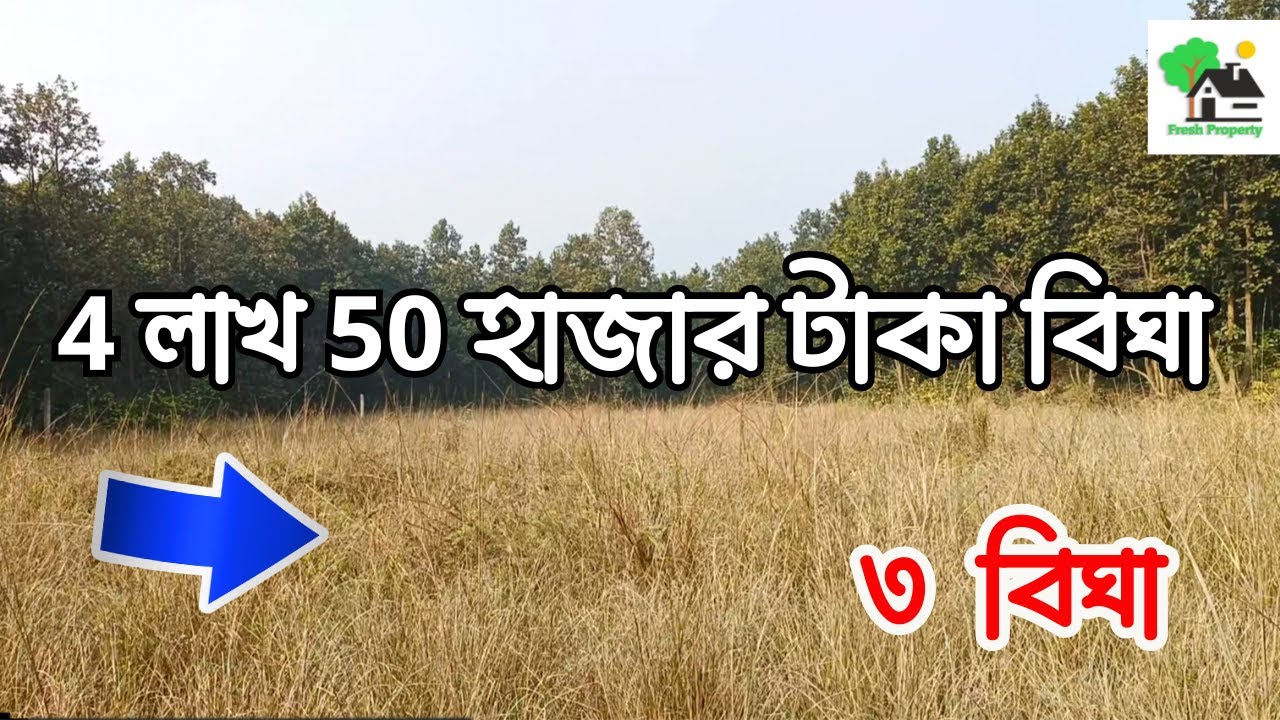 Fp - 1412 | সস্তায় ৩ বিঘা জমি বিক্রয় | 9073 145 145