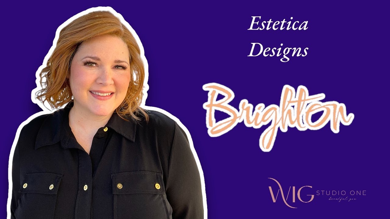 Estetica | BRIGHTON wig review | R30/28/26 | NEW style and fibers!