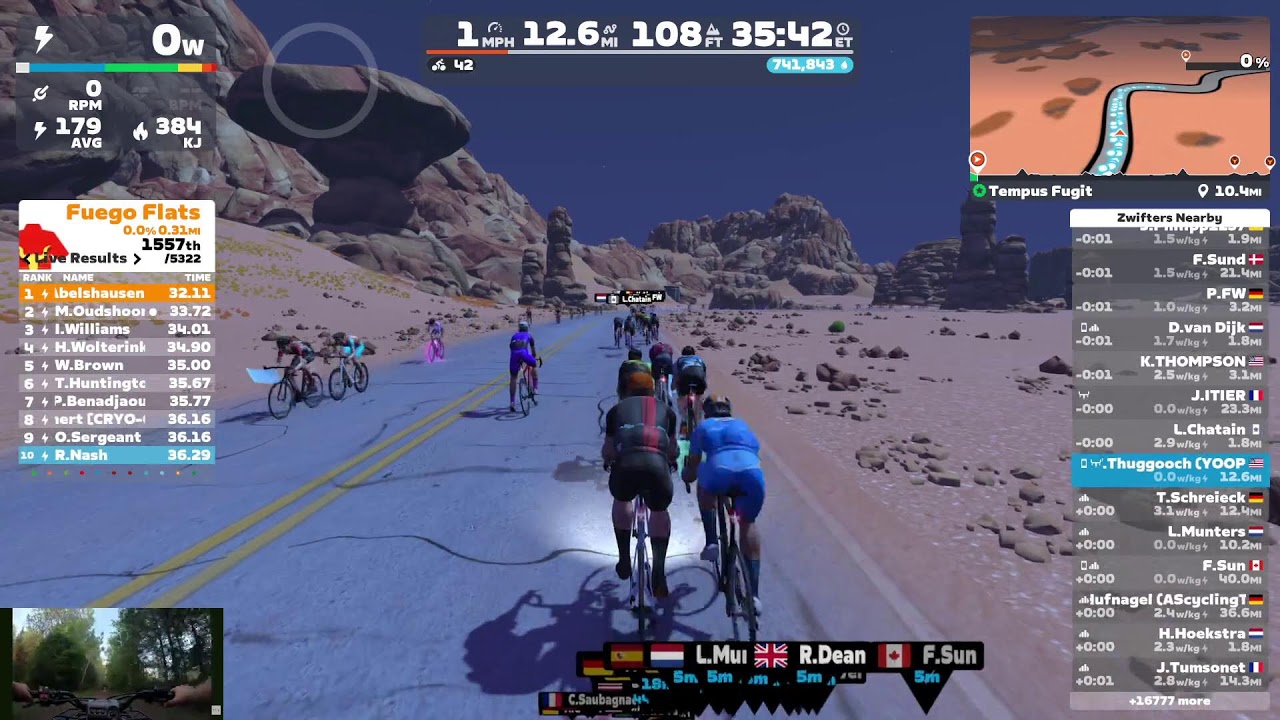 Zwift - Tempus Fugit in Watopia