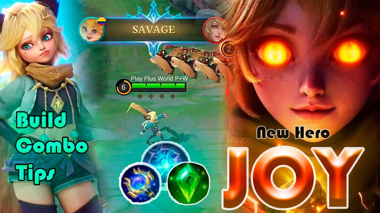 NUEVO HEROE JOY - JOY GUIA COMPLETA - COMBOS BUILD TIPS - MOBILE LEGENDS ESPA&Ntilde;OL