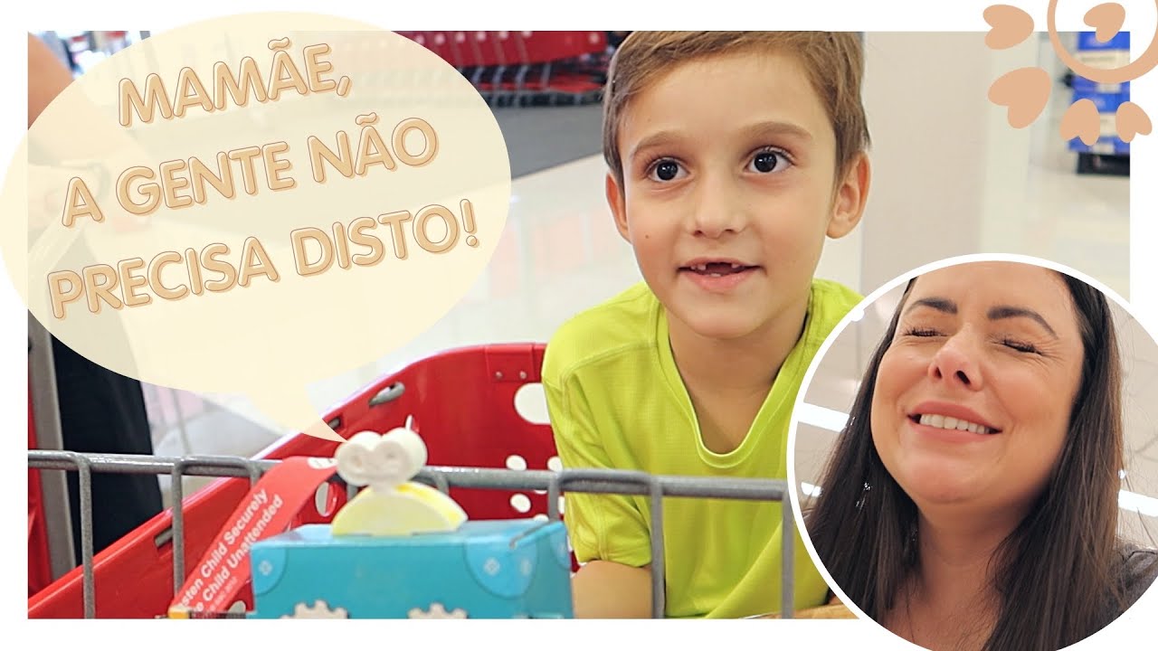 COMPRINHAS NO TARGET DE ORLANDO COM O HENRIQUE - FL&Aacute;VIA CALINA