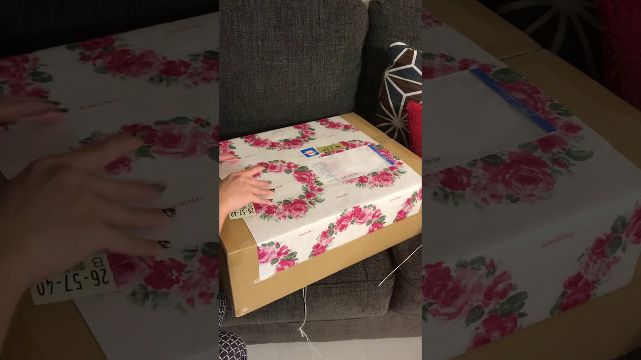 Got my package:) UNBOXING MY LV graceful mm
