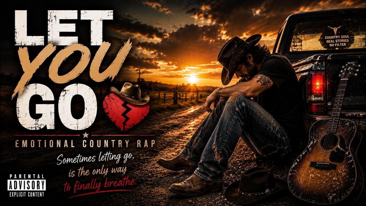 Let You Go 🤠💔 | Emotional Country Rap Song (Outlaw Country Vibes)