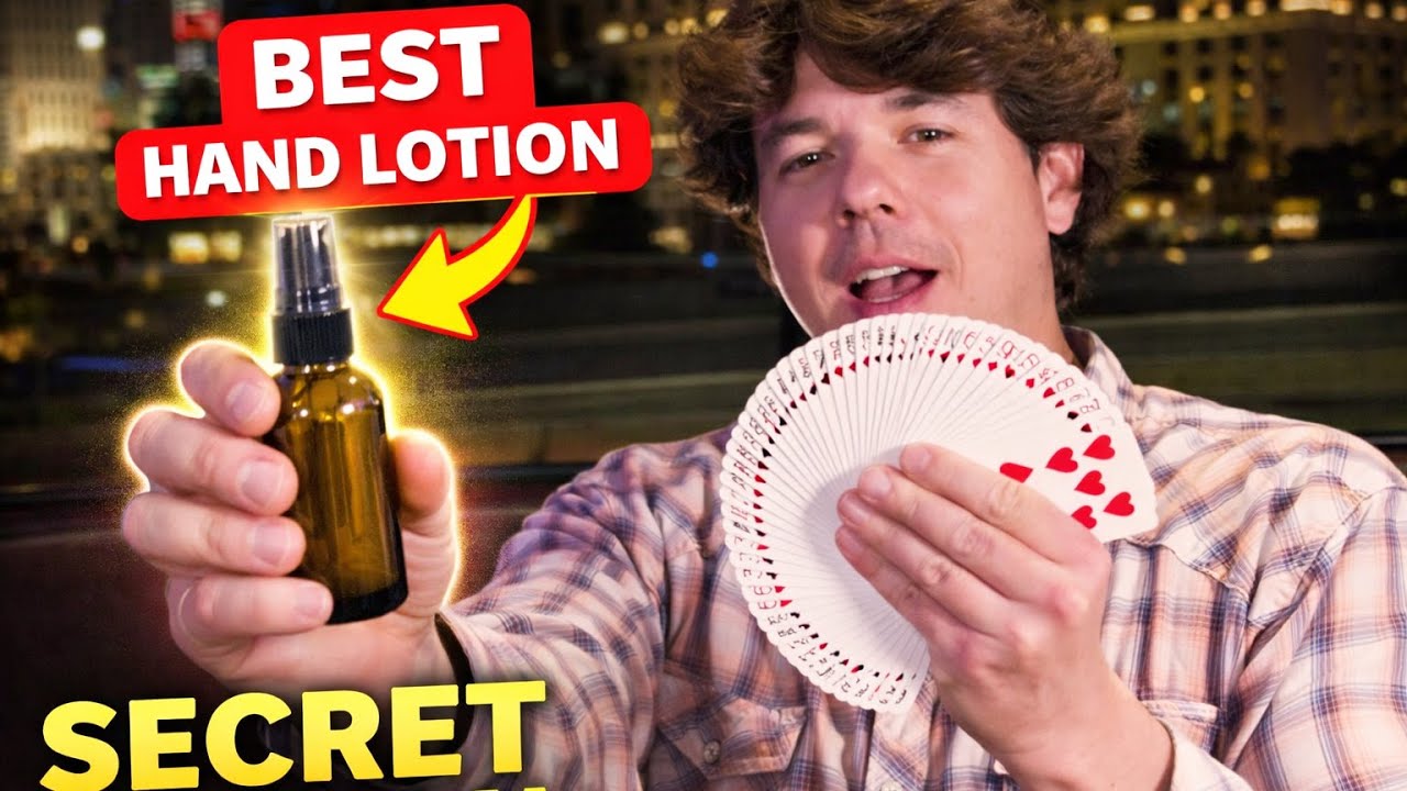 The BEST Hand Lotion for Card Magic (Gary Darwin’s Secret Formula)