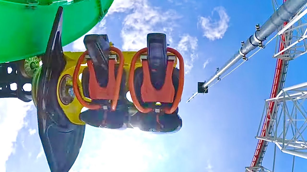 嵐(ARASHI)前向き on-ride 4K POV (乗車映像) / ナガシマスパーランド