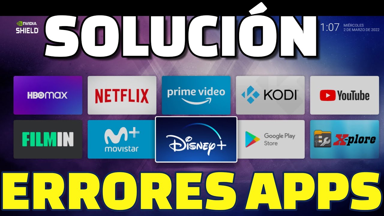 Soluci&oacute;n no anda aplicaciones Android TV No funcionan apps Shield TV 4k Pro Consejos mejorar apps