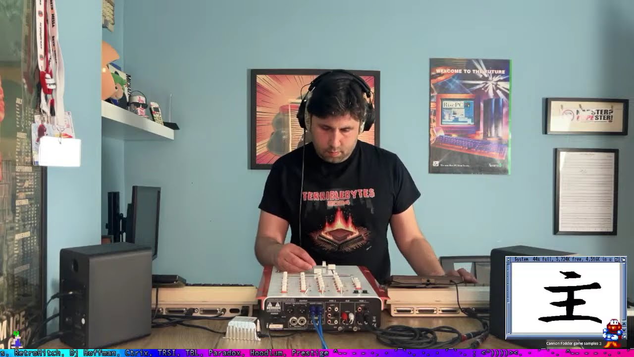 LIVE DJ Set on a 1992 Retro Computer! 🔥 DJ Formula Spins Jungle, DnB & House on Original Hardware