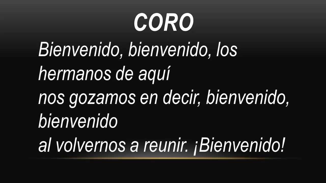 Himno de Bienvenida